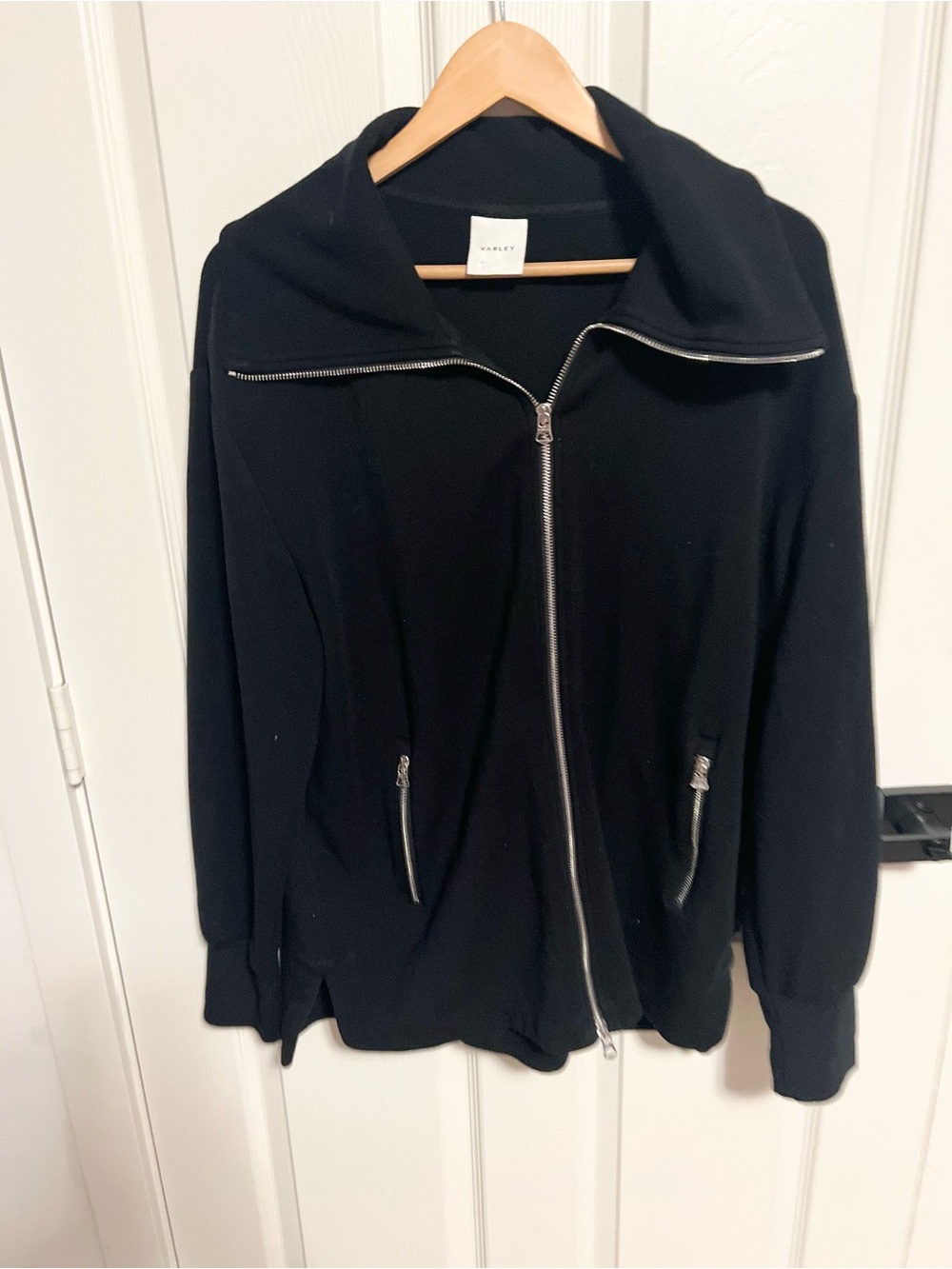 Varley•Adair Zip Through Full Zip black XL - Picture 4 of 12